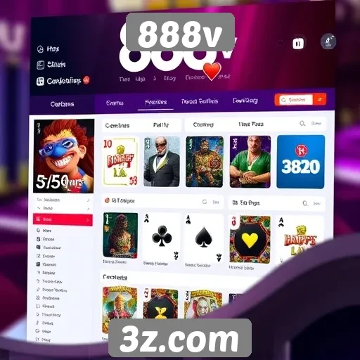 Experiência do usuário no 888v é otimizada